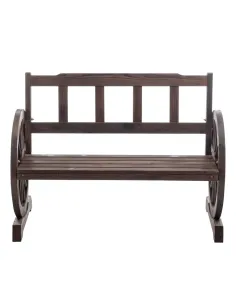 Bancă de gradină SABA TYP 1, exterior, 104x55x76 cm, Lemn de pin | MobilaOK 2