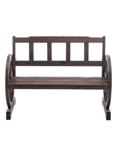 Bancă de gradină SABA TYP 1, exterior, 104x55x76 cm, Lemn de pin | MobilaOK