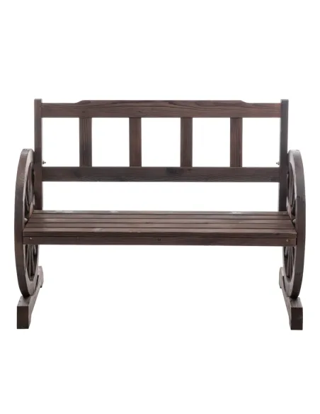 Bancă de gradină SABA TYP 1, exterior, 104x55x76 cm, Lemn de pin | MobilaOK