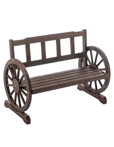 Bancă de gradină SABA TYP 1, exterior, 104x55x76 cm, Lemn de pin | MobilaOK