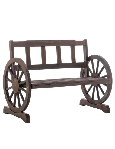 Bancă de gradină SABA TYP 1, exterior, 104x55x76 cm, Lemn de pin | MobilaOK