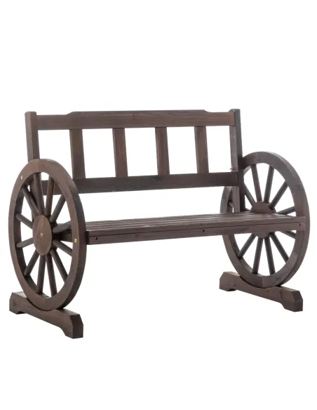 Bancă de gradină SABA TYP 1, exterior, 104x55x76 cm, Lemn de pin | MobilaOK