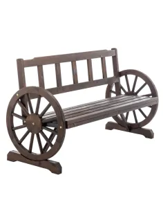 Bancă de grădină SABA TYP 2, exterior, 142x56x76 cm, Lemn de pin | MobilaOK