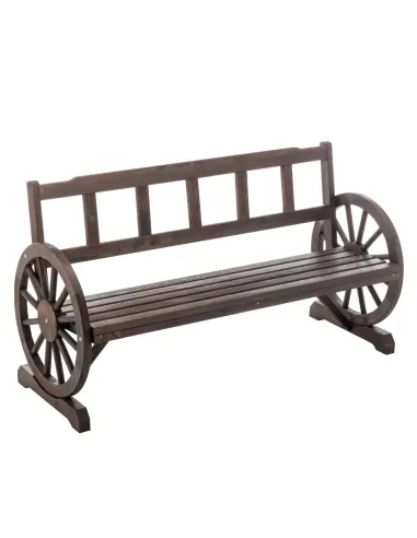 Bancă de grădină SABA TYP 2, exterior, 142x56x76 cm, Lemn de pin | MobilaOK