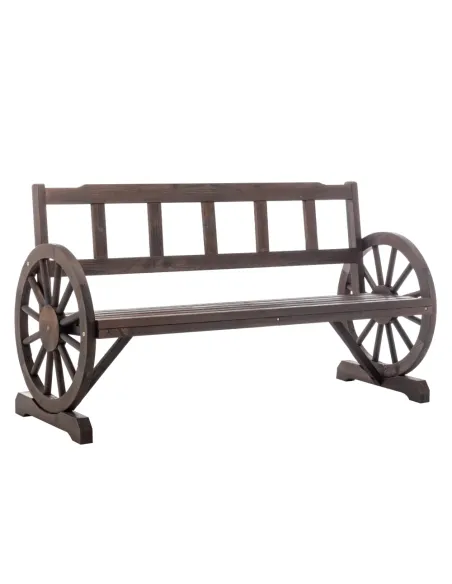 Bancă de grădină SABA TYP 2, exterior, 142x56x76 cm, Lemn de pin | MobilaOK