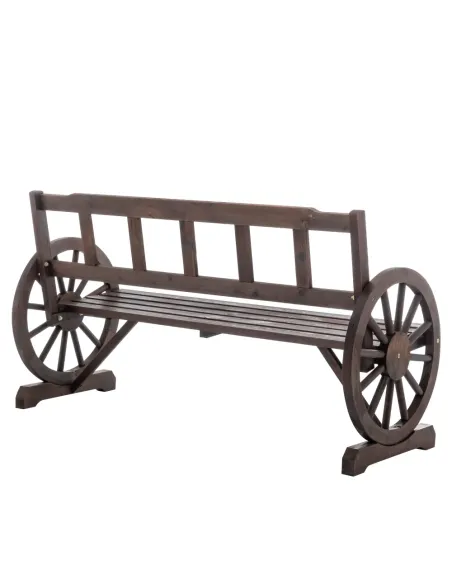 Bancă de grădină SABA TYP 2, exterior, 142x56x76 cm, Lemn de pin | MobilaOK