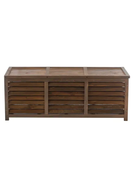 Cutie de depozitare LADAM, grădină/exterior, 121x44,5x45 cm, lemn de pin | MobilaOK