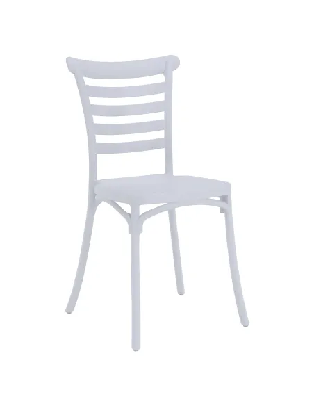 Scaun stivuibil SAVITO, interior/exterior, 44x44x84 cm, Plastic | MobilaOK