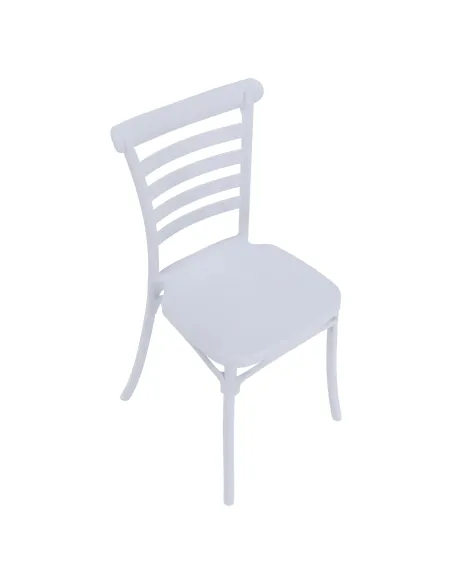 Scaun stivuibil SAVITO, interior/exterior, 44x44x84 cm, Plastic | MobilaOK