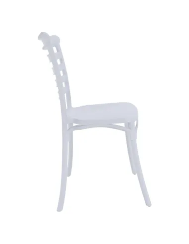 Scaun stivuibil SAVITO, interior/exterior, 44x44x84 cm, Plastic | MobilaOK
