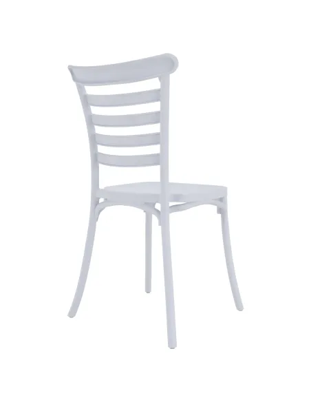 Scaun stivuibil SAVITO, interior/exterior, 44x44x84 cm, Plastic | MobilaOK