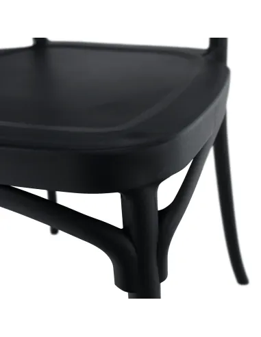 Scaun stivuibil SAVITO, interior-exterior, 44x44x84 cm, Plastic | MobilaOK