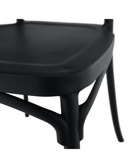 Scaun stivuibil SAVITO, interior-exterior, 44x44x84 cm, Plastic | MobilaOK