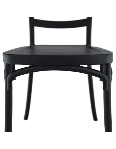 Scaun stivuibil SAVITO, interior-exterior, 44x44x84 cm, Plastic | MobilaOK