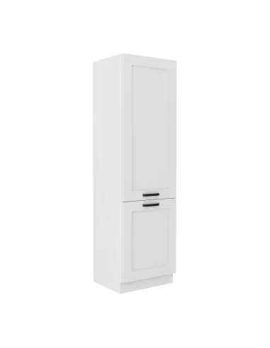 Dulap LULA, dormitor/hol, 60x57x210 cm, PAL/MDF melaminat alb | MobilaOK
