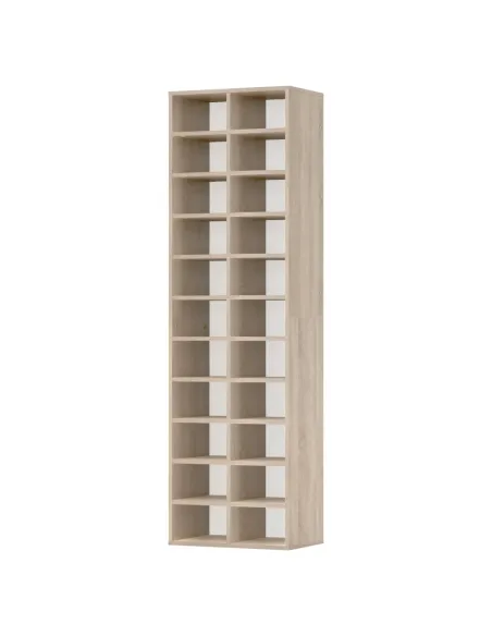 Raft înalt IGNO, hol/dormitor/birou, 54x34x184 cm, PAL melaminat | MobilaOK