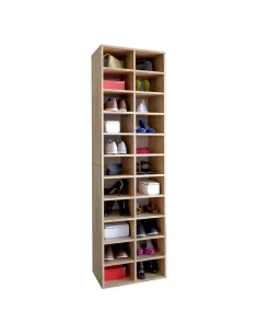 Raft înalt/pantofar IGNO, hol/dormitor, 54x34x184 cm, PAL laminat | MobilaOK