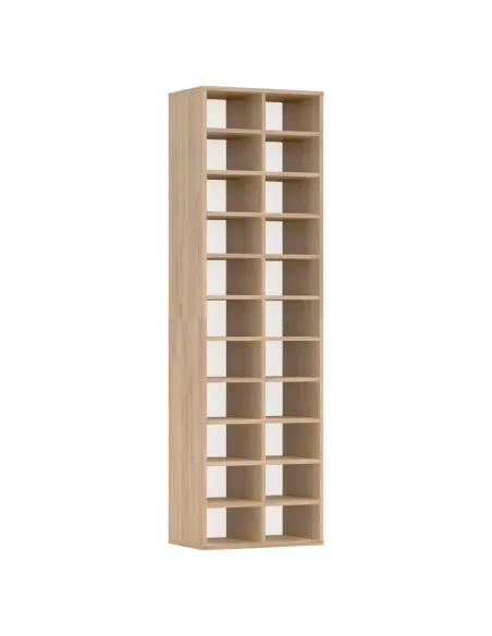 Raft înalt/pantofar IGNO, hol/dormitor, 54x34x184 cm, PAL laminat | MobilaOK