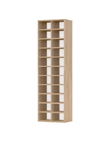 Raft înalt/pantofar IGNO, hol/dormitor, 54x34x184 cm, PAL laminat | MobilaOK