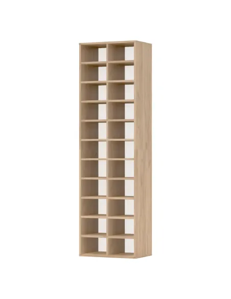 Raft înalt/pantofar IGNO, hol/dormitor, 54x34x184 cm, PAL laminat | MobilaOK