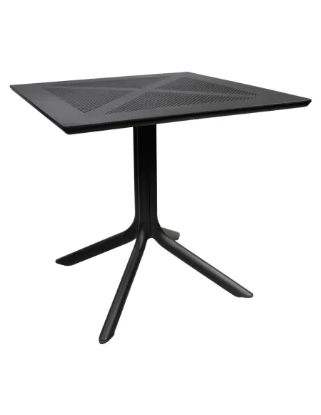 Masă de grădină DENTON NEW, interior/exterior, 79.5x79.5x74.5 cm, Plastic | MobilaOK