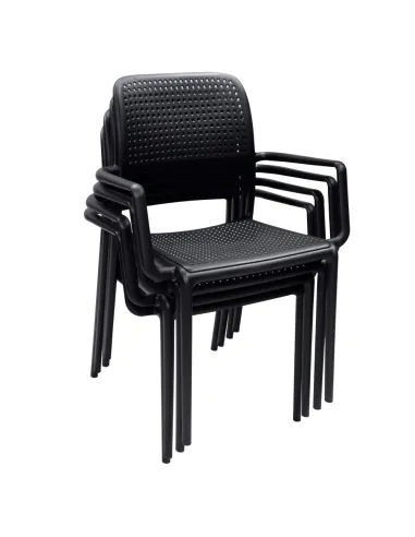Scaun, DENTON NEW, interior & exterior, 59x53x85 cm, Plastic | MobilaOK