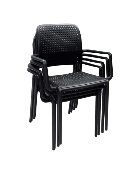 Scaun, DENTON NEW, interior & exterior, 59x53x85 cm, Plastic | MobilaOK