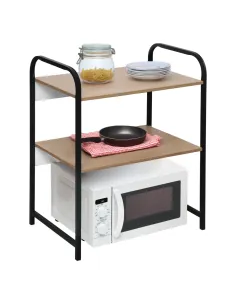 Raft BAYAN pentru living, dormitor, birou, 53x35x67 cm, Metal si MDF | MobilaOK