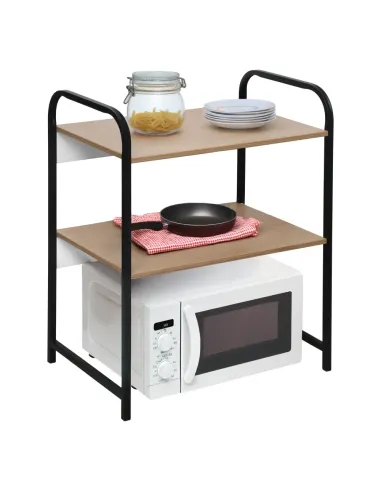 Raft BAYAN pentru living, dormitor, birou, 53x35x67 cm, Metal si MDF | MobilaOK