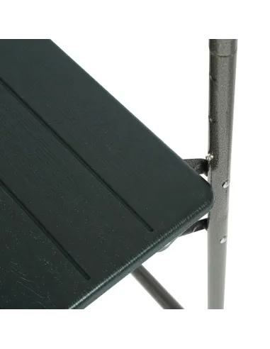Masă pliantă balcon UZOR, neagră, 60x61x83.5 cm, oțel/plastic | MobilaOK