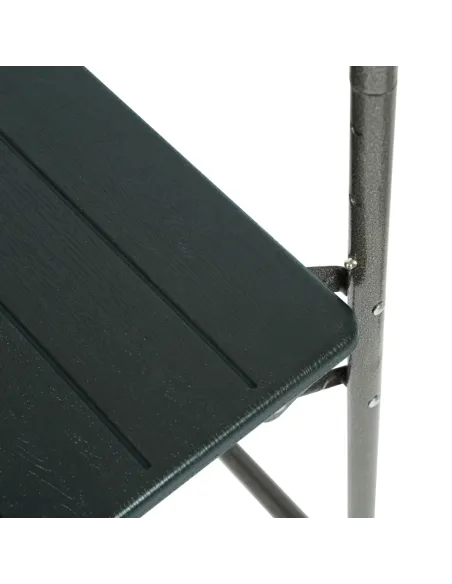 Masă pliantă balcon UZOR, neagră, 60x61x83.5 cm, oțel/plastic | MobilaOK
