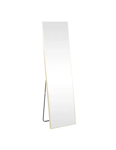 Oglindă de podea LUSET, dormitor/hol/living, 44x35x154 cm, metal/plastic | MobilaOK