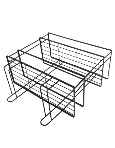 Organizator Baie SABRINA pentru deasupra WC-ului, 34x15x36 cm, Oțel Carbon | MobilaOK