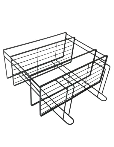 Organizator Baie SABRINA pentru deasupra WC-ului, 34x15x36 cm, Oțel Carbon | MobilaOK
