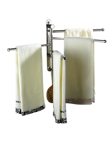 Suport prosop, HOLDER, baie, 35.5x2.6x24.5 cm, Oțel inoxidabil | MobilaOK