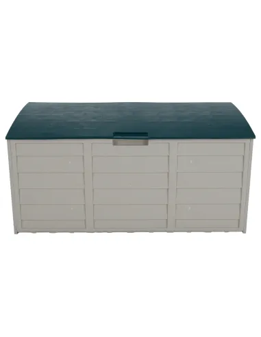 Cutie depozitare KORTEZ, gradina/terasa, 112x49x54 cm, plastic | MobilaOK