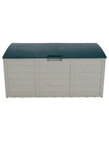 Cutie depozitare KORTEZ, gradina/terasa, 112x49x54 cm, plastic | MobilaOK
