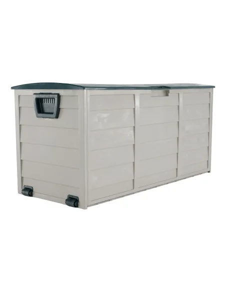 Cutie depozitare KORTEZ, gradina/terasa, 112x49x54 cm, plastic | MobilaOK