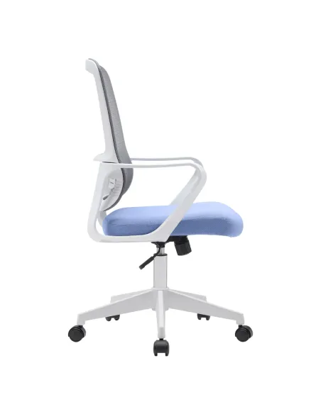 Scaun de birou SALOMO, birou, 63x56.5x99-109 cm, plasă/plastic | MobilaOK