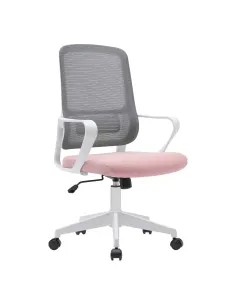Scaun de birou SALOMO, birou/home office, 63x56.5x99-109 cm, plasă și plastic | MobilaOK