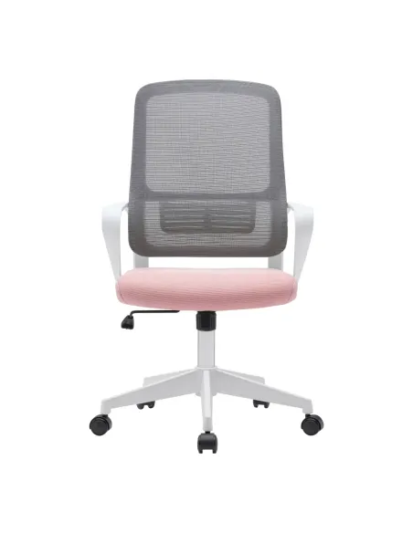 Scaun de birou SALOMO, birou/home office, 63x56.5x99-109 cm, plasă și plastic | MobilaOK