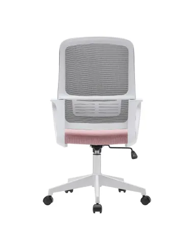 Scaun de birou SALOMO, birou/home office, 63x56.5x99-109 cm, plasă și plastic | MobilaOK
