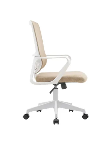 Scaun de birou SALOMO, birou, 63x56.5x99-109 cm, plastic și plasă | MobilaOK