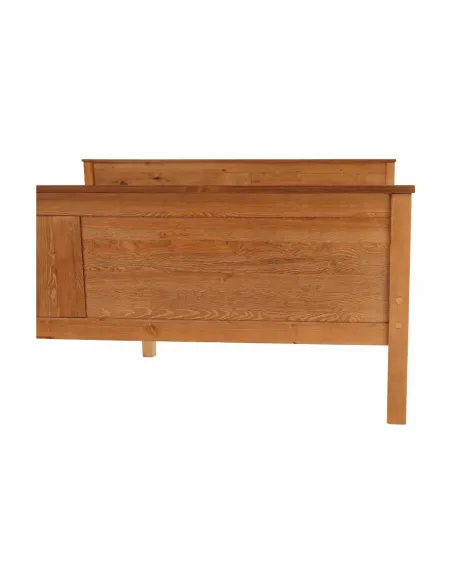 Pat KONDELA dormitor 190x213x82 cm, lemn de pin și PAL laminat | MobilaOK