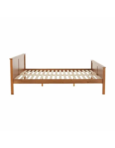 Pat KONDELA dormitor 190x213x82 cm, lemn de pin și PAL laminat | MobilaOK