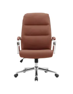 Scaun de birou ADMON, birou, 58x65x102/108 cm, piele ecologică și metal | MobilaOK 2