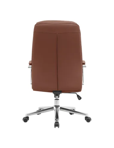 Scaun de birou ADMON, birou, 58x65x102/108 cm, piele ecologică și metal | MobilaOK