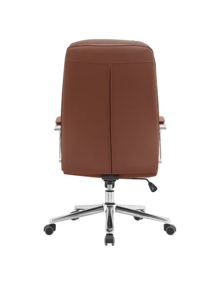 Scaun de birou ADMON, birou, 58x65x102/108 cm, piele ecologică și metal | MobilaOK