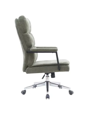 Scaun de birou ZAVIER, birou, 65x72x104/110 cm, textil/metal | MobilaOK