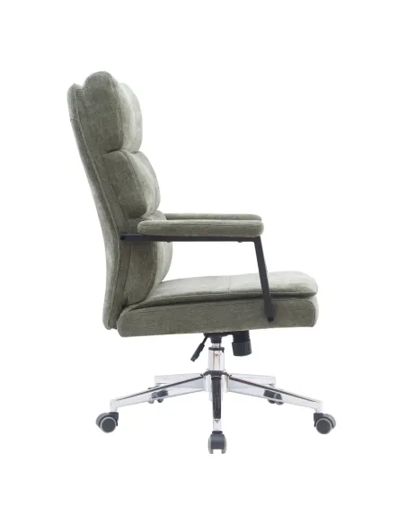 Scaun de birou ZAVIER, birou, 65x72x104/110 cm, textil/metal | MobilaOK